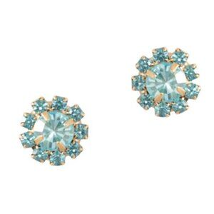 Loren Hope Aqua Layla Stud Earrings